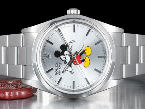 rolex air king mickey mouse